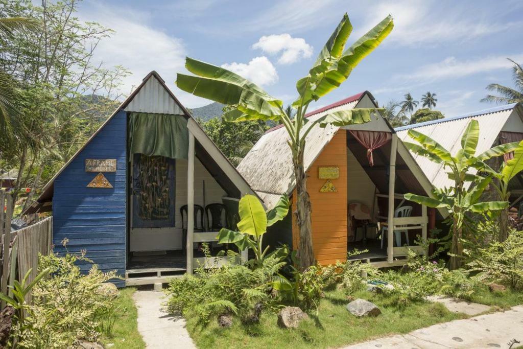 Beach Shack Chalet - Garden View Aframe Small Unit Kampong Juara المظهر الخارجي الصورة